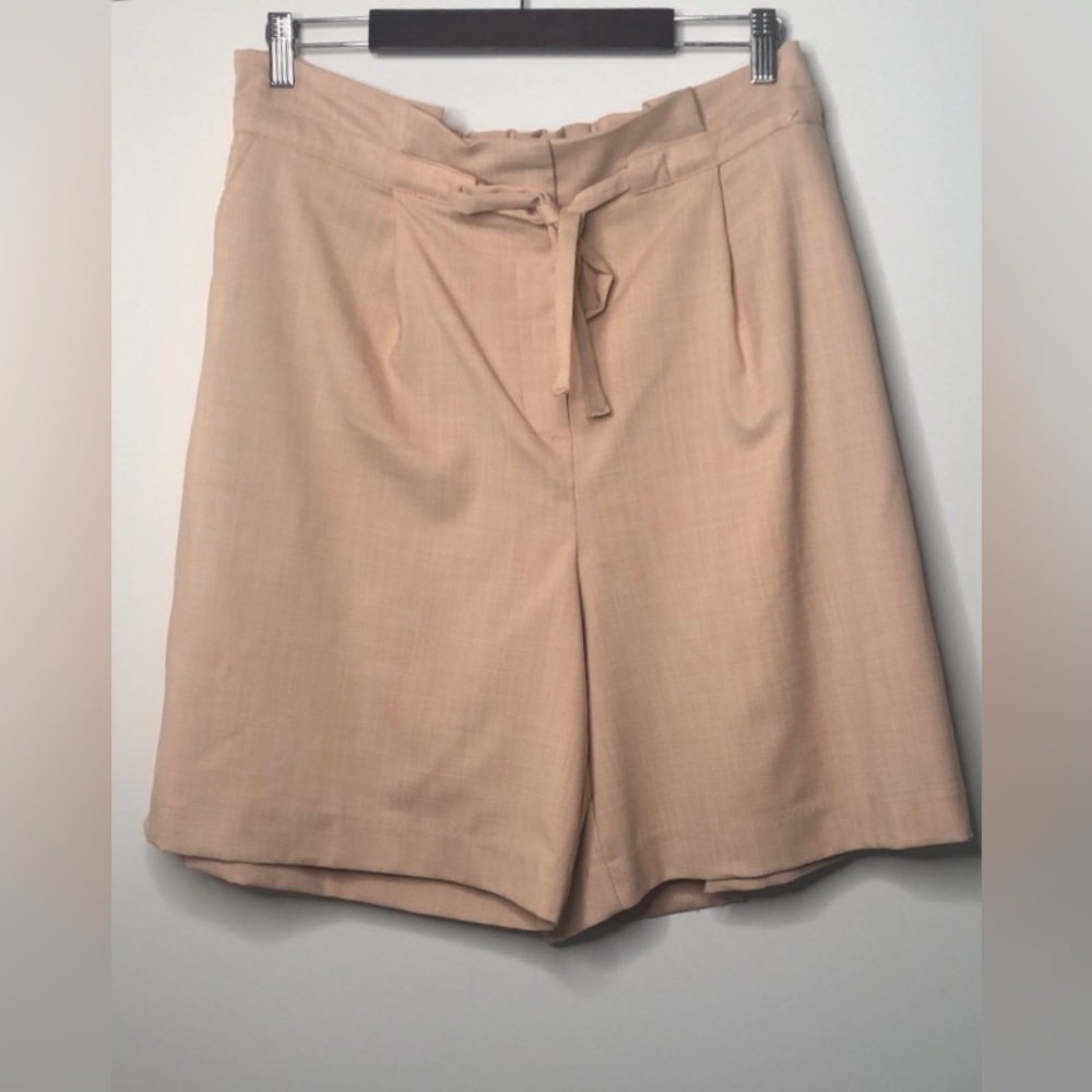 Liz Claiborne Tie waist Shorts Dusty Peach Women’s Plus Size 16